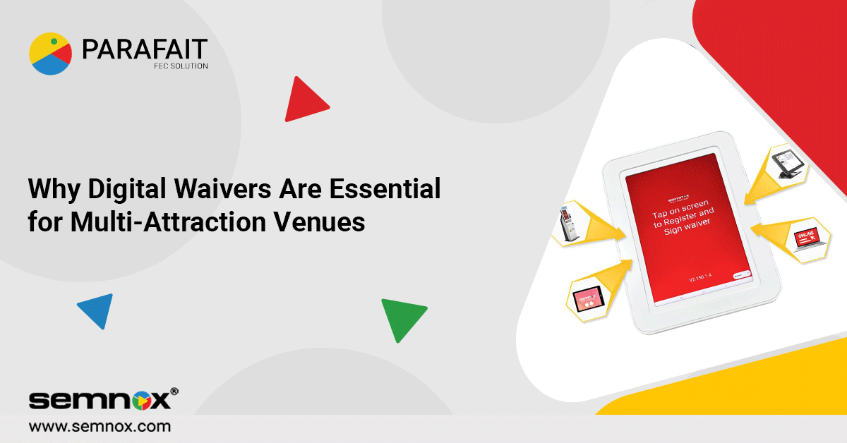 digital waiver system for entertainment venues